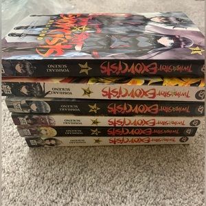 Twin star exorcist by Yoshiaki Sukeno Manga comic vol. 1-6